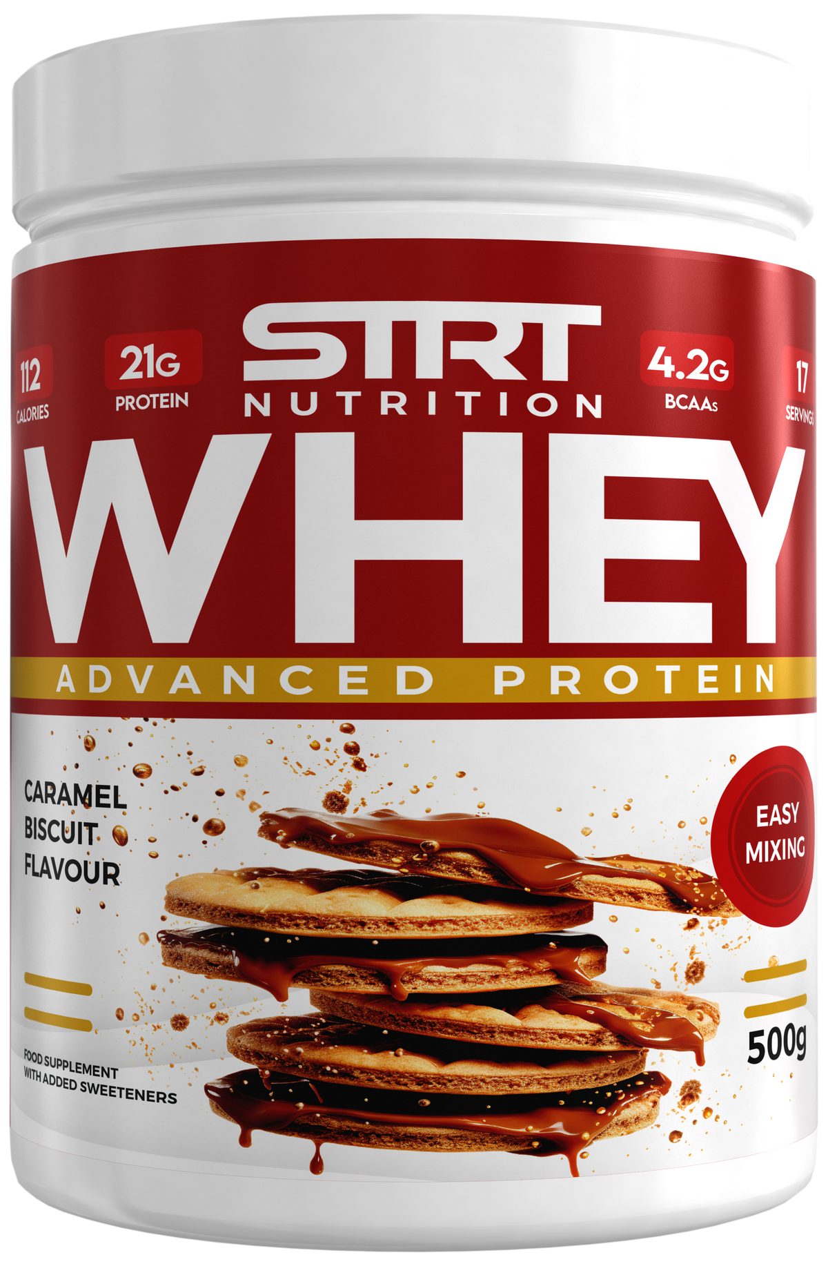 STRT Whey Protein - Caramel Biscuit