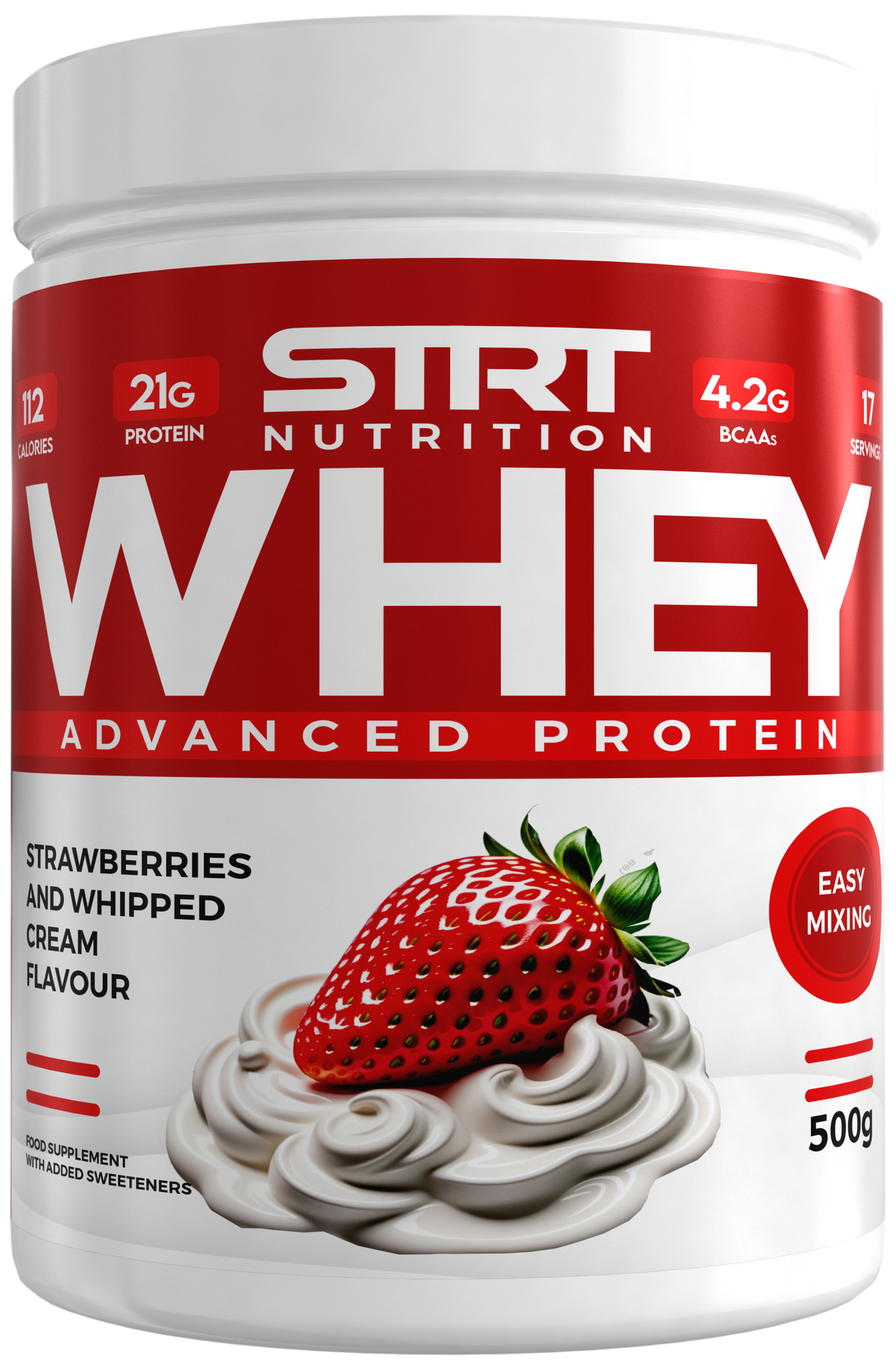 STRT Whey Protein - Strawberries & Whipped Cream