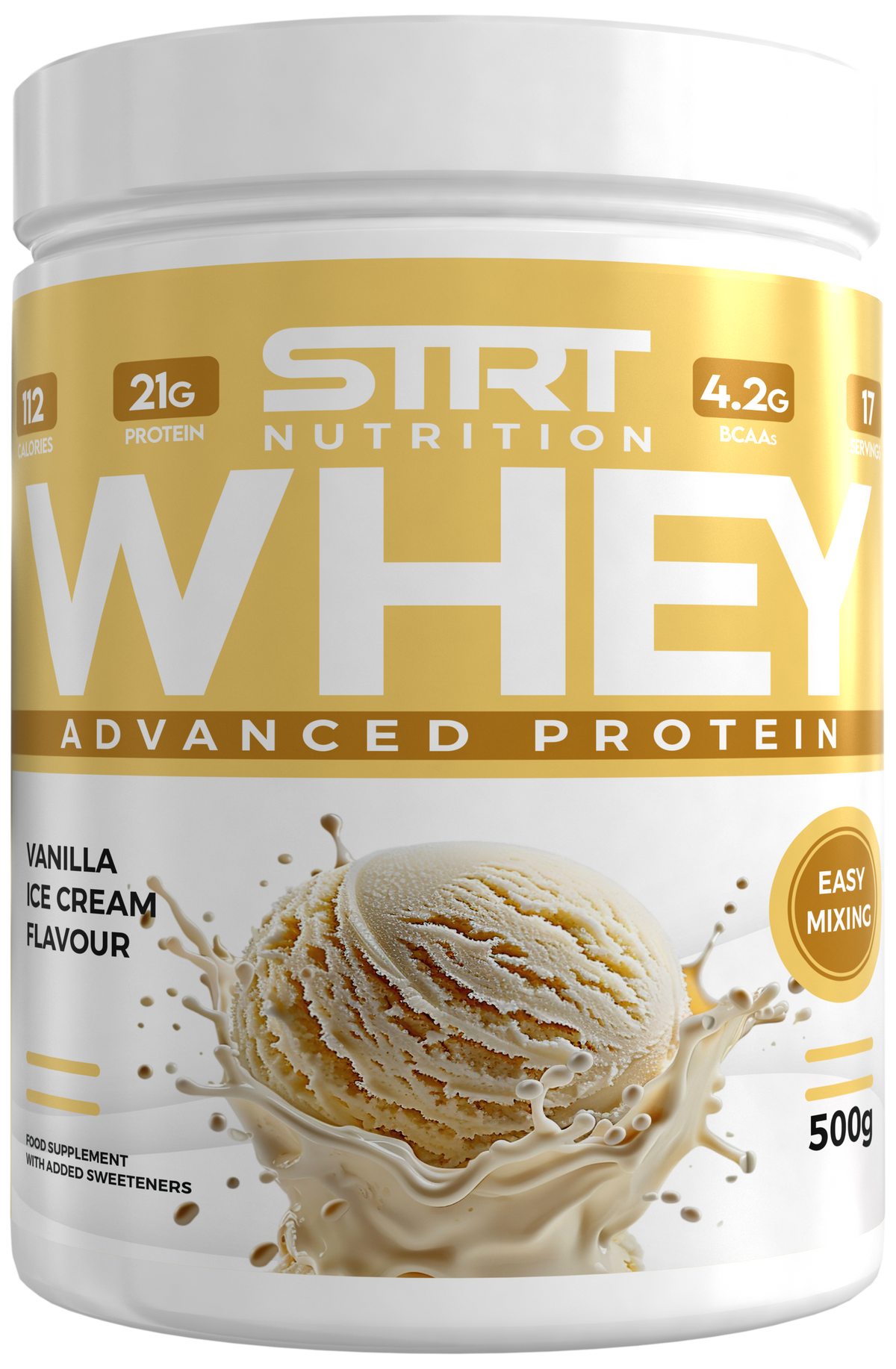 STRT Whey Protein - Vanilla MIlkshake